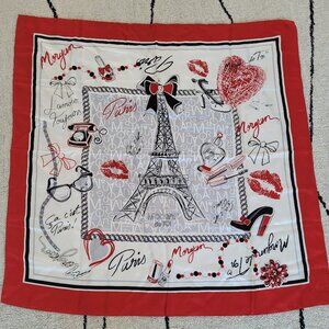Morgan Paris Square Silk Scarf
